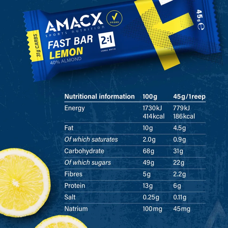 2:1 Fast Energy Bar (1 x 45g)
