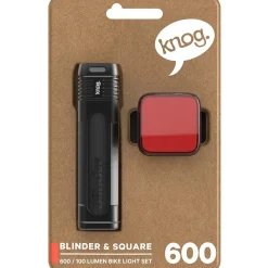 Blinder Pro 600 and Blinder Square Rear Light Set