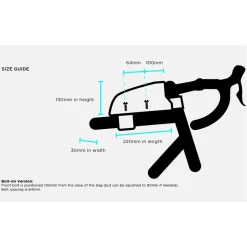 Bolt-On Top Tube Bag 0.8L