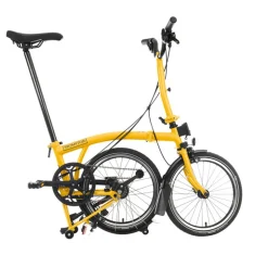 C Line 6 Speed Mid Bar Folding Bike 2025