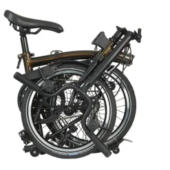 C Line 6 Speed Mid Bar Folding Bike With Lacquer Finish 2025
