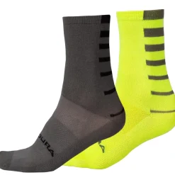 Coolmax Stripe Socks (Twin Pack)