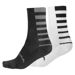 Coolmax Stripe Socks (Twin Pack)