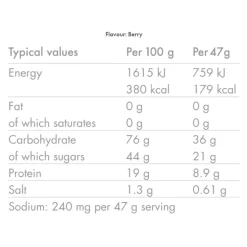 Energy Drink Protein 1.6Kg Tub