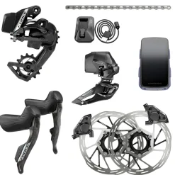 Force AXS 2x E1 Electronic HRD Groupset & Karoo GPS Bundle