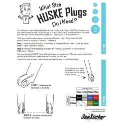 Huske 12x100mm Thru-Axle Plugs