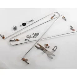 45mm Stainless Steel Mudguard Set - 700c