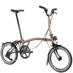 P Line 12 Speed Mid Bar Folding Bike 2025