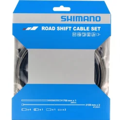 Road Shift Gear Cable Set Black